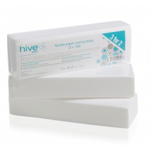 hive Paper Waxing Strips x 100 at Kazem Hair and Beauty supplies