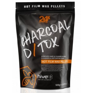 hive charcoal detox wax for barbers kazem