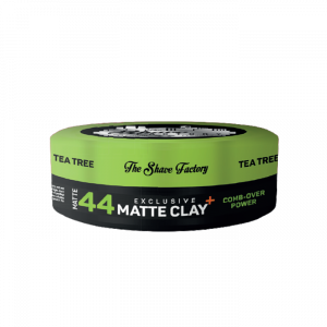 Shaving Factory 44 matte clay tea tree KAZEM