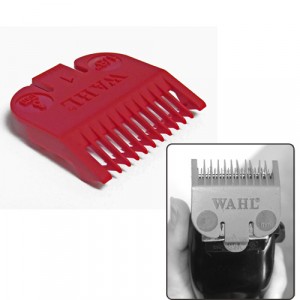 wahl clipper comb red 1.0 mm by kazem