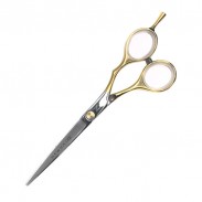 Gold Line hairdresser and barber hair scissors NEWHAIR