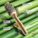 bamboo ceramic hair brush 45  KAZEM