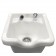 front wash basin - white sink for barber shop sink